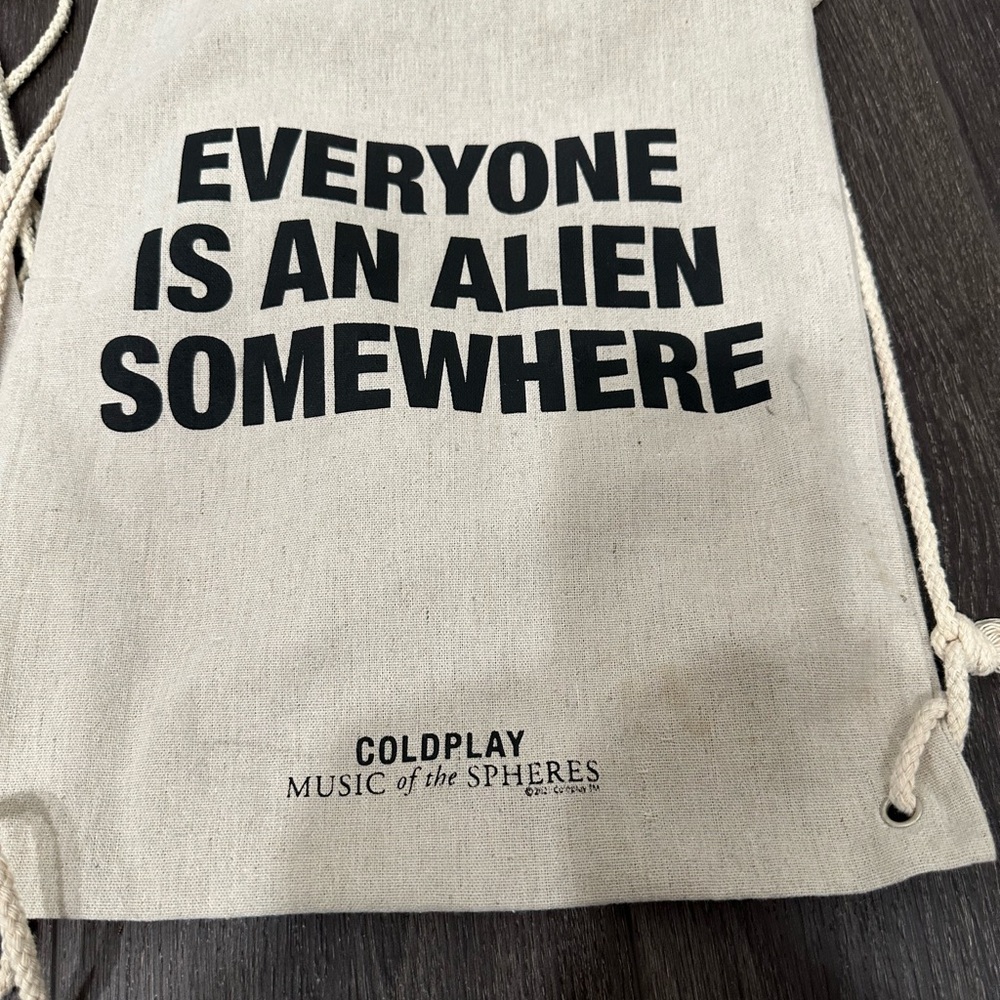 Coldplay Drawstring Bags Set - Picture 2 of 3